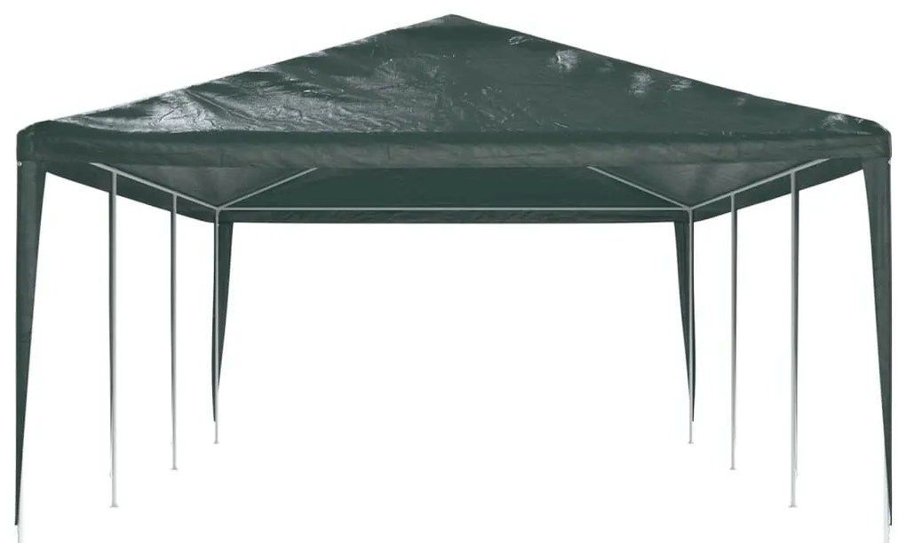 Tenda para festas 4x9 m 90 g/m² verde