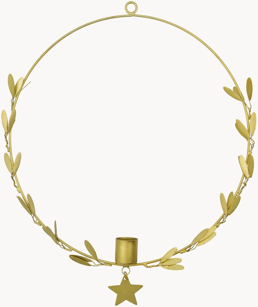 Castiçal de Natal artesanal Mistel, Ø 25 cm