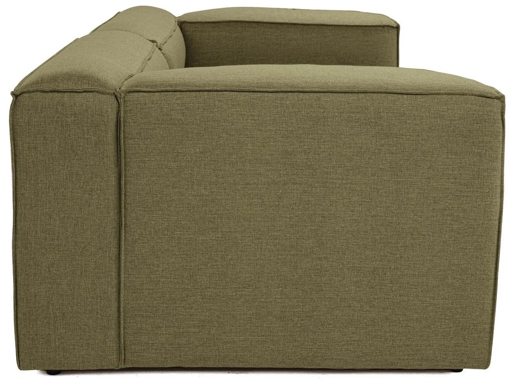 Sofá de 2 Lugares Fora – Verde – 214x66x105 cm