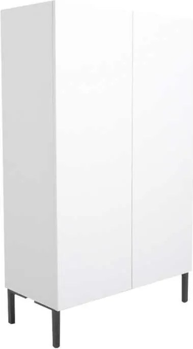 Aparador "Alba" - Branco - 72x119x34cm - Design Moderno