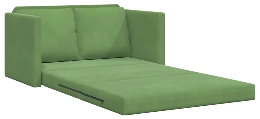 Sofá Loveseat Verde Claro Tecido, Madeira 2 Lugares Sofá Loveseat