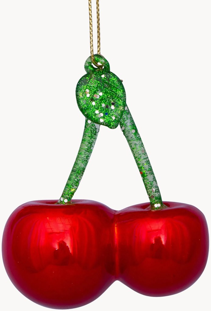 Ornamento de Natal artesanal Cherry