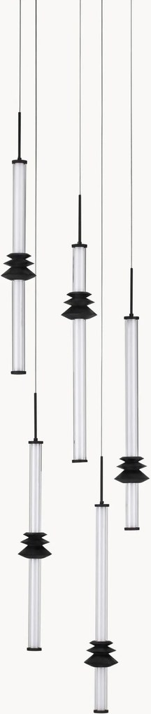 Candeeiro suspenso LED regulável Stalactite