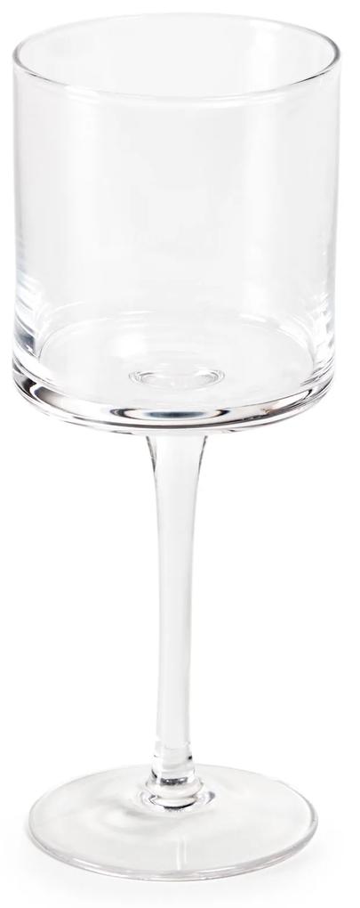 Kave Home - Copo de vinho Yua de vidro transparente 20 cl