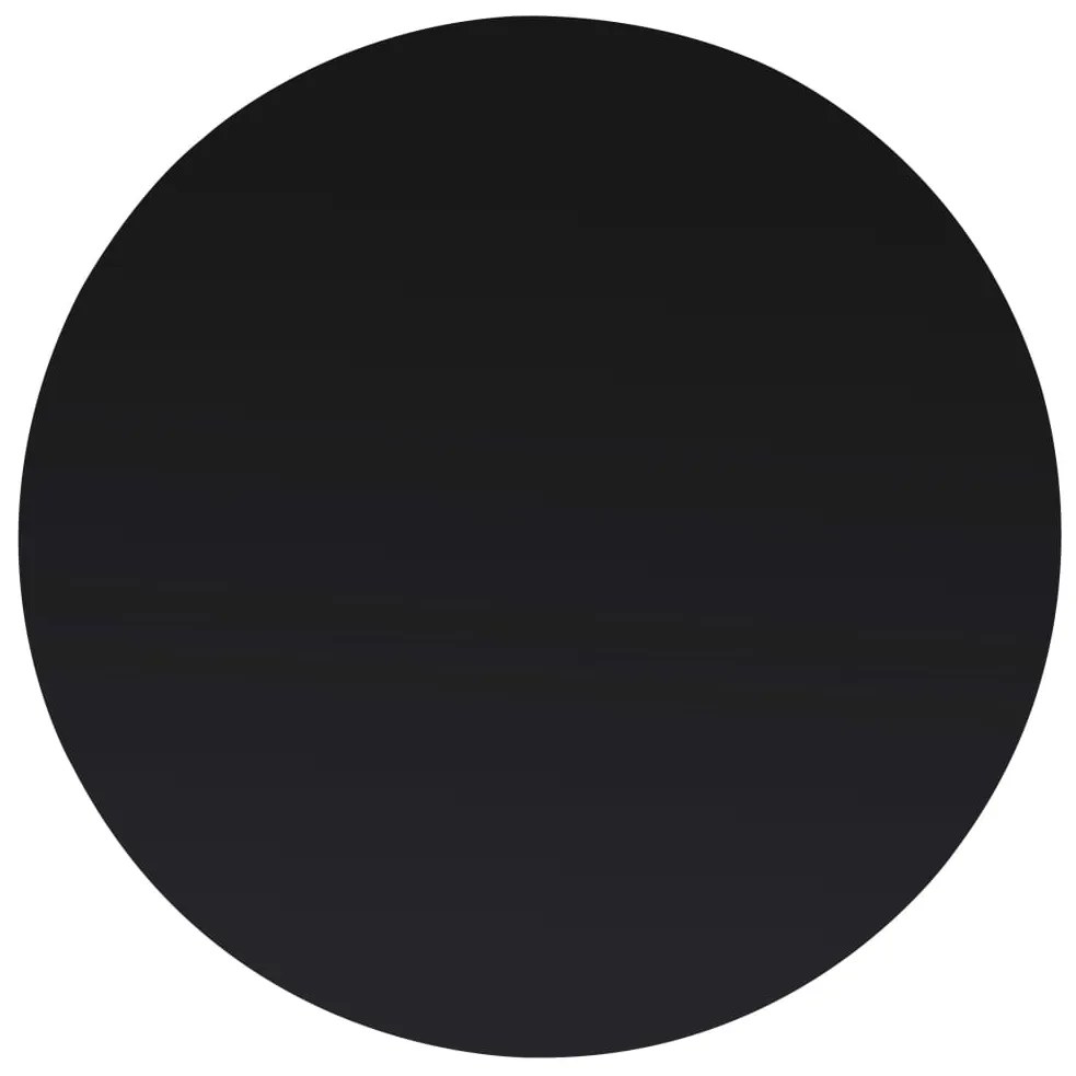 vidaXL Tampo de mesa em vidro temperado redondo 500 mm