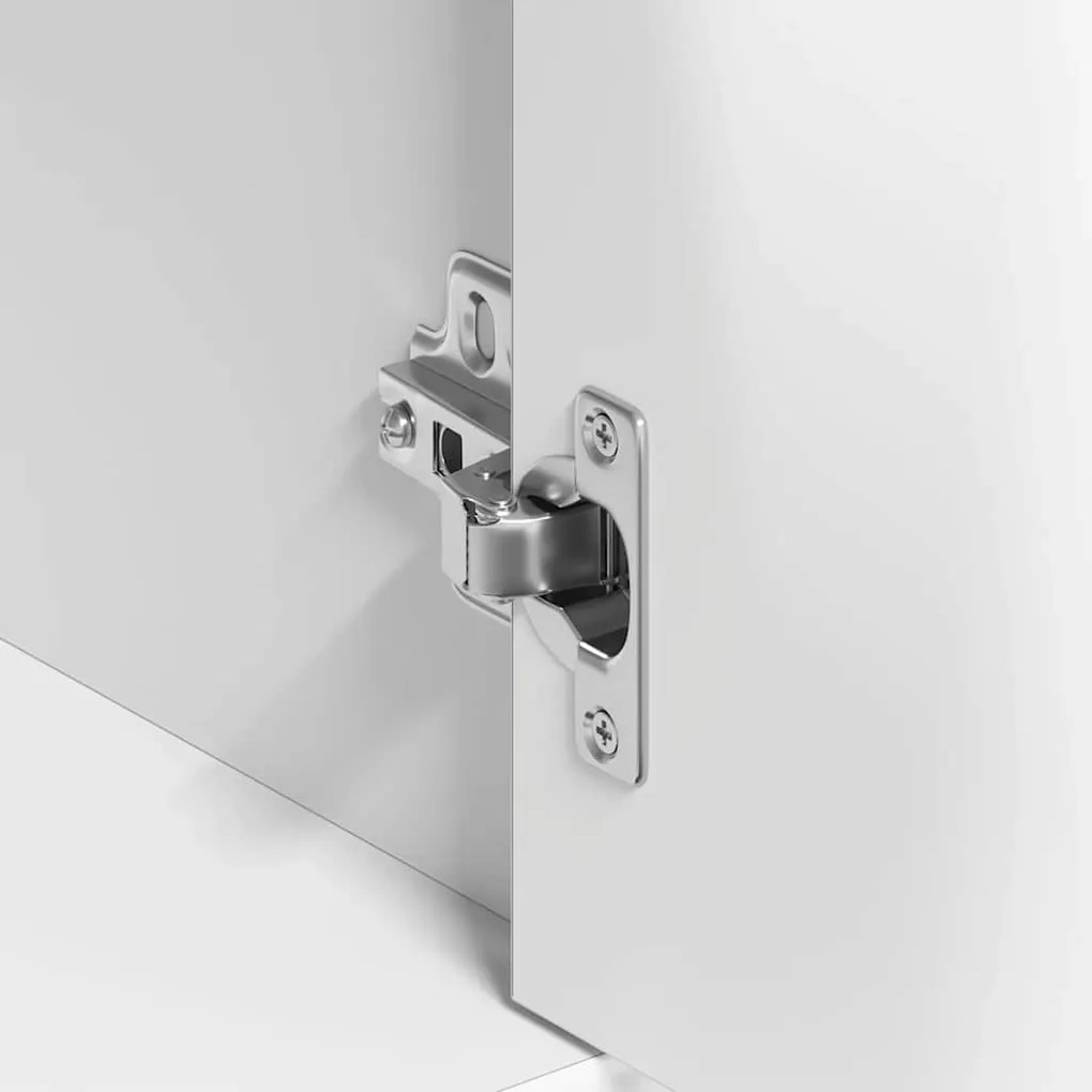 Aparador 88x30x70 cm contraplacado branco