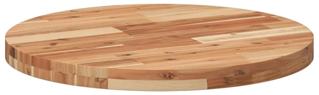 Tampo de mesa redondo Ø60x4 cm madeira de acácia maciça