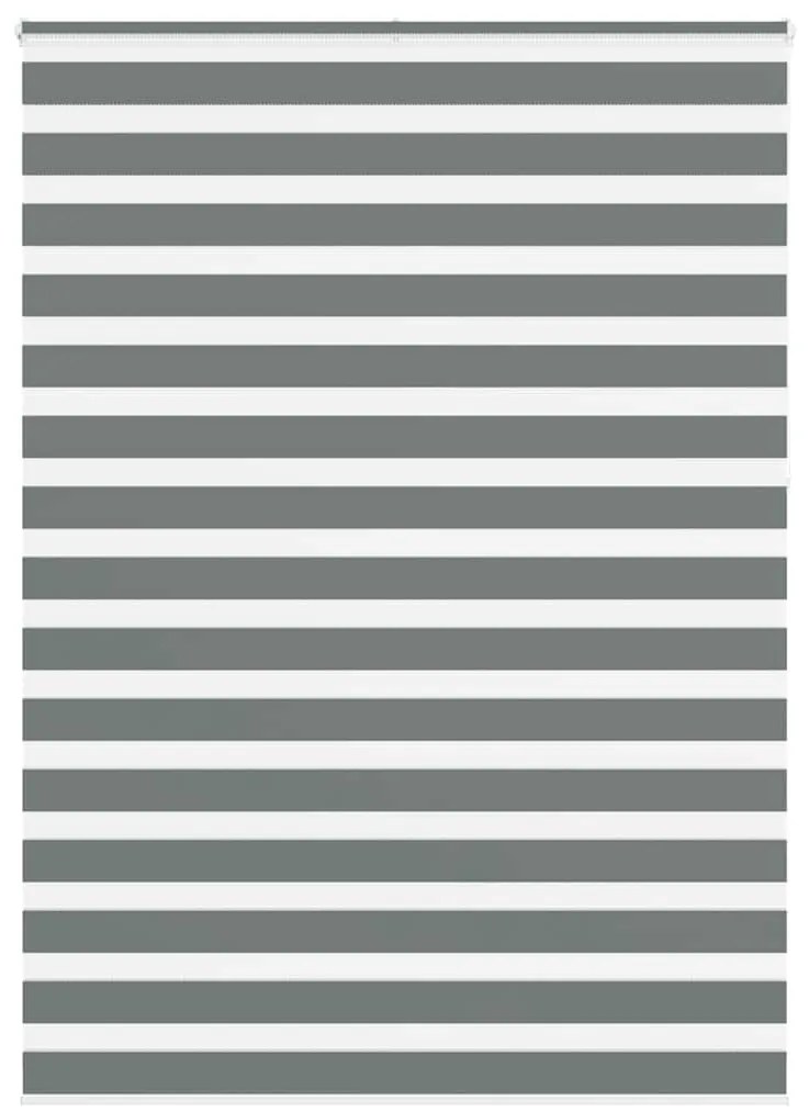 vidaXL Cortina de zebra 160x230 cm largura do tecido 155,9cm poliéster