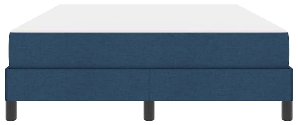Cama Box Outros Azul 160 x 200 cm tecido