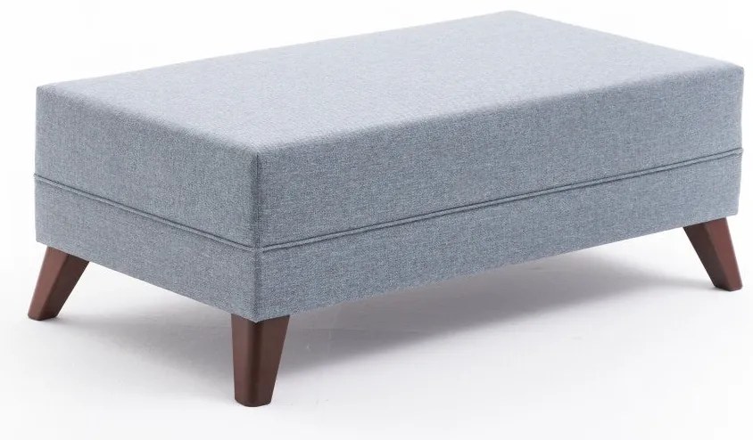 Sofá-Cama de Canto Bella – Azul – 205x85x140 cm