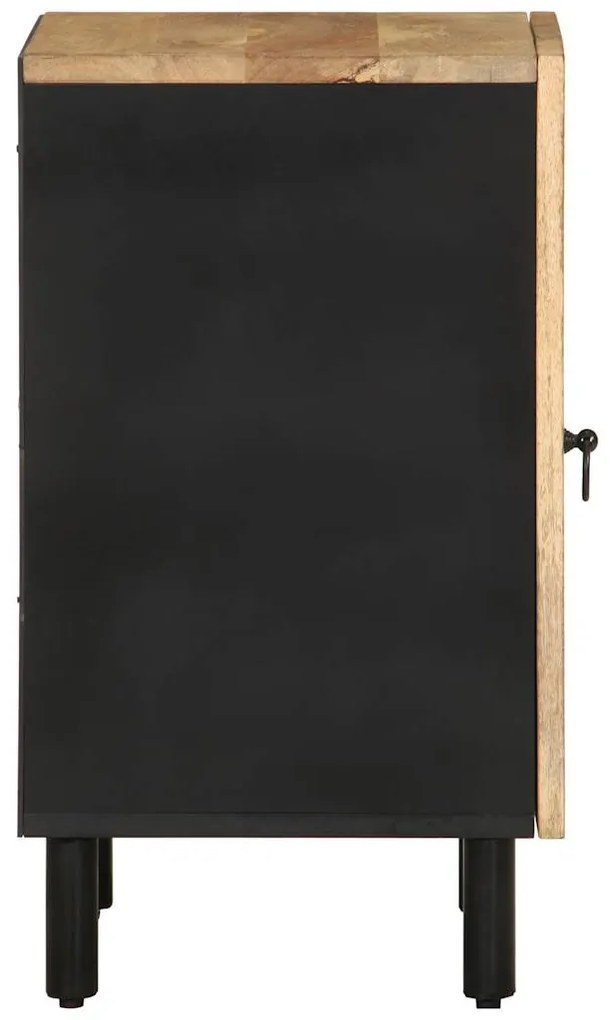 Armário de casa de banho 38x33,5x58 cm mangueira maciça