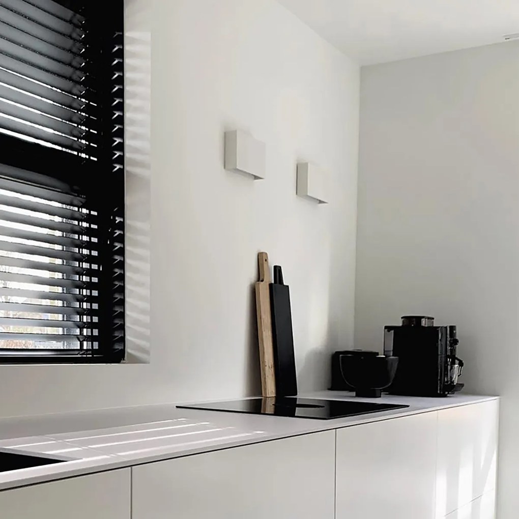 Candeeiro de parede inteligente branco 24 cm incl. 2 G9 WiFi - Otan