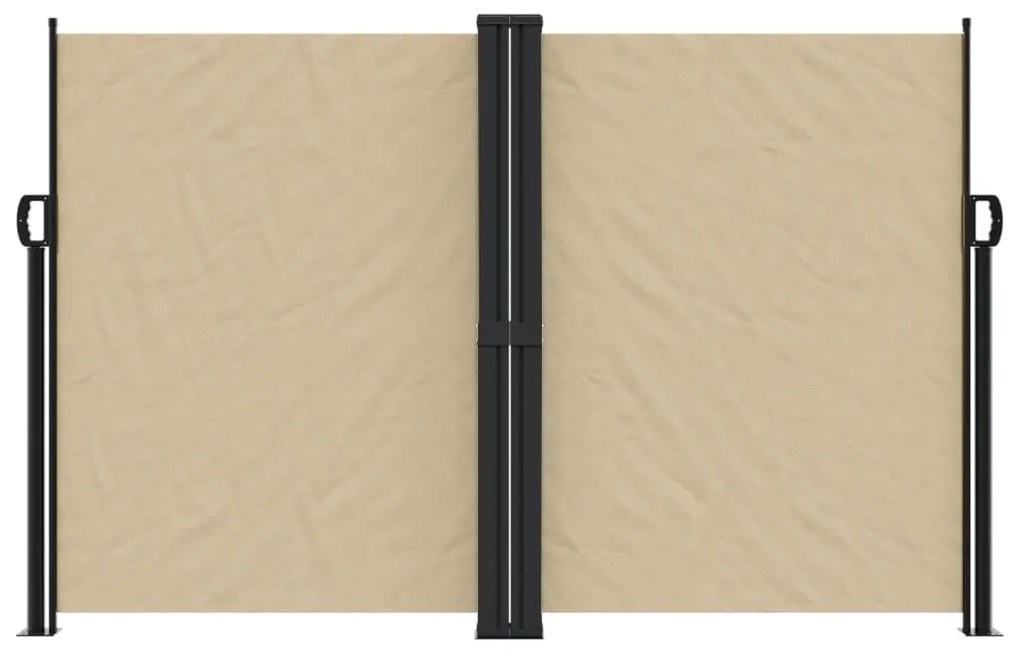 Toldo lateral retrátil 160x1200 cm bege