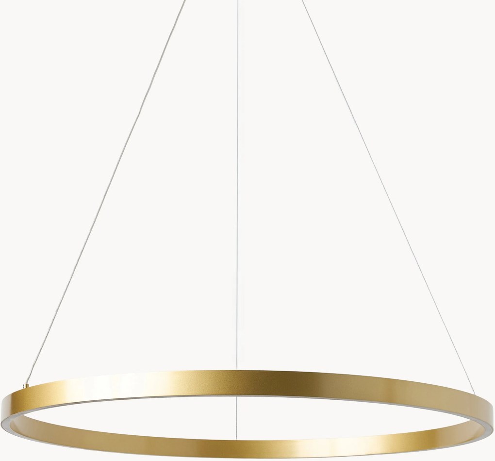 Candeeiro suspenso LED grande Rim