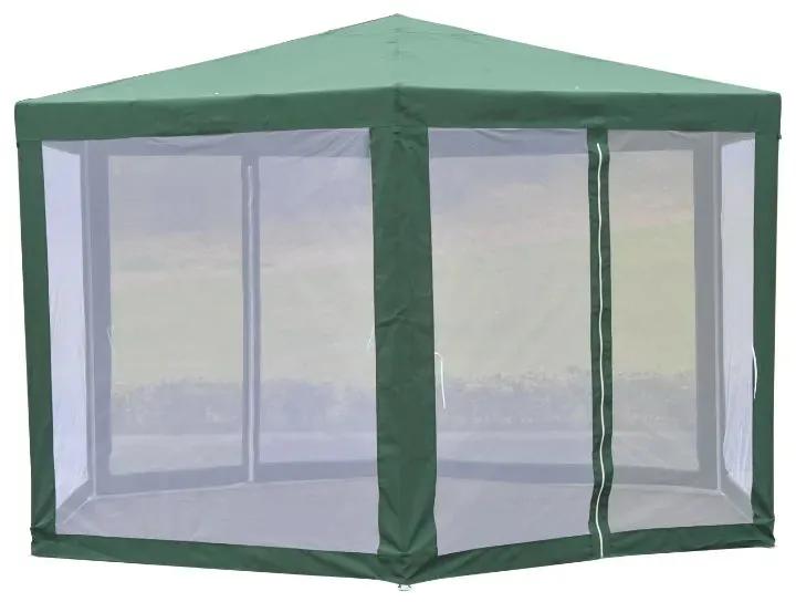 Tenda de Jardim Hexagonal - 4x3m - Verde