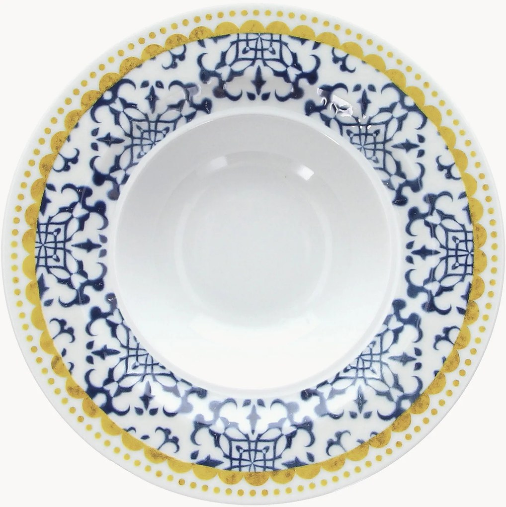 Pratos de sopa Selinunte, conjunto de 6