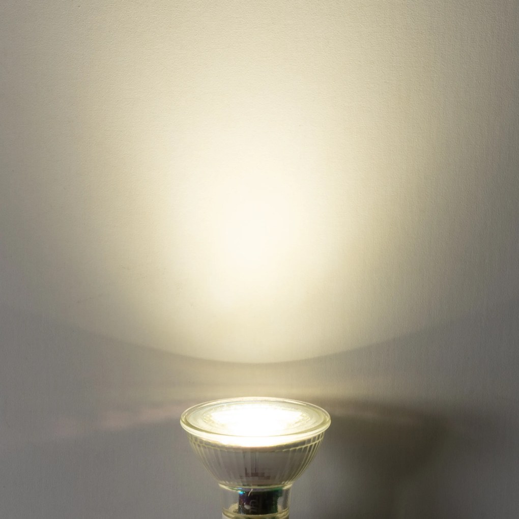 Conjunto de 5 lâmpadas LED GU10 reguláveis em 3 níveis 7W 600 lm 4000K