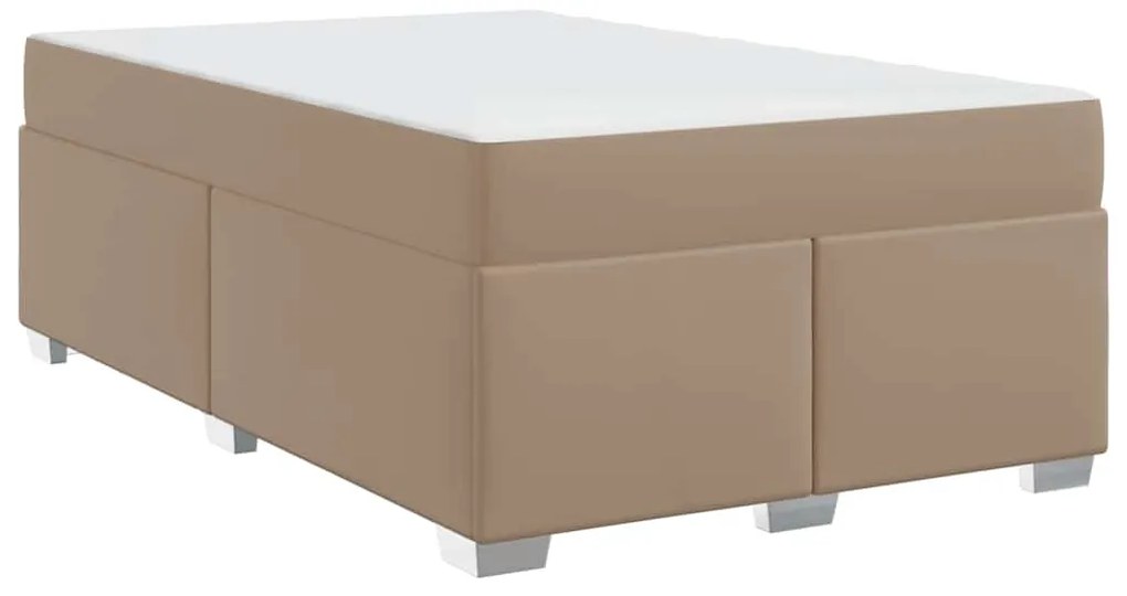 Estrutura da Cama Cappuccino 140 x 200 cm Couro sintético