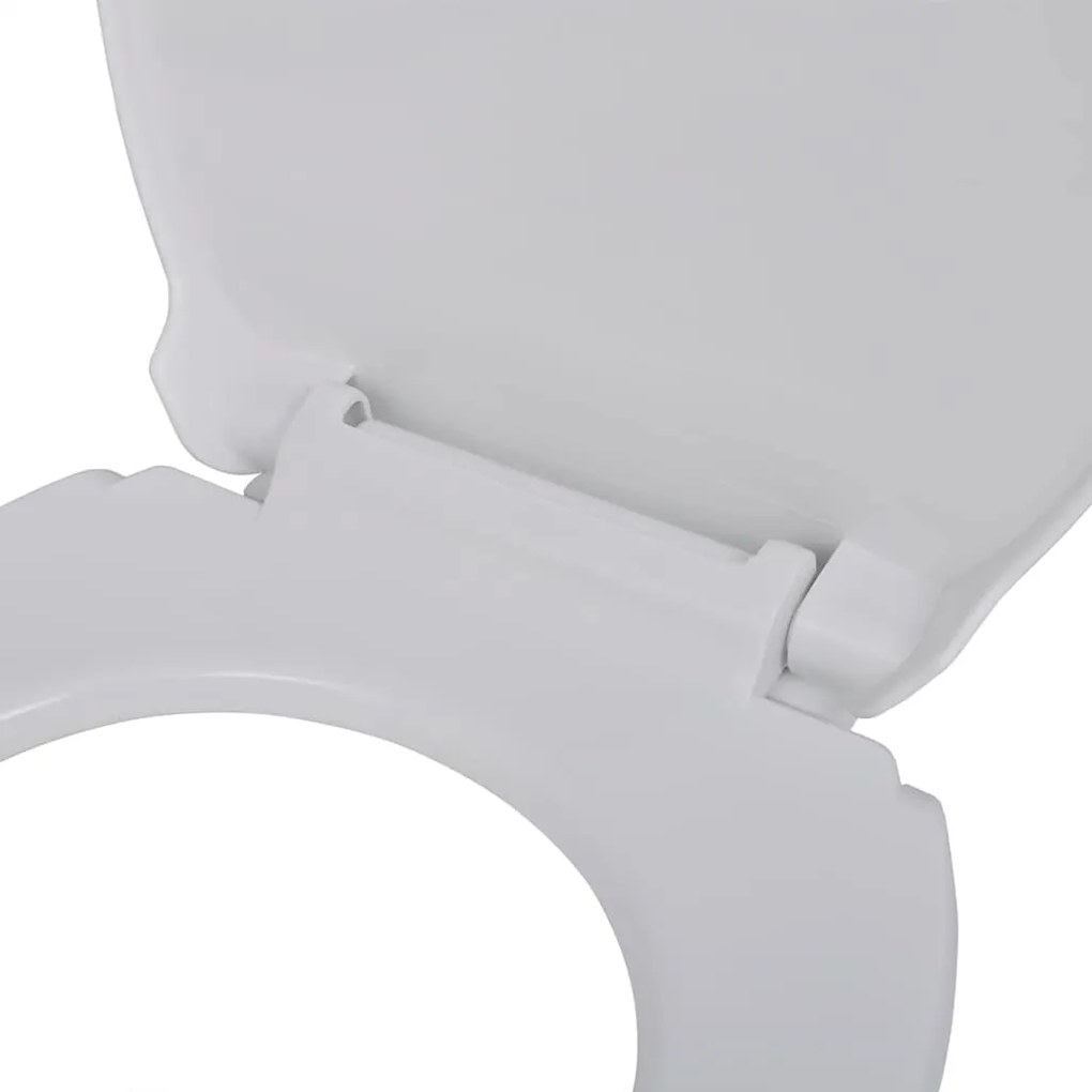 Tampo de sanita com fecho suave oval branco