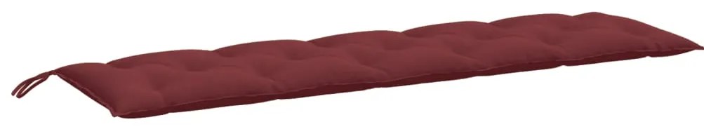 Almofadões p/ banco de jardim 2pcs 180x50x7 cm mesclado tecido