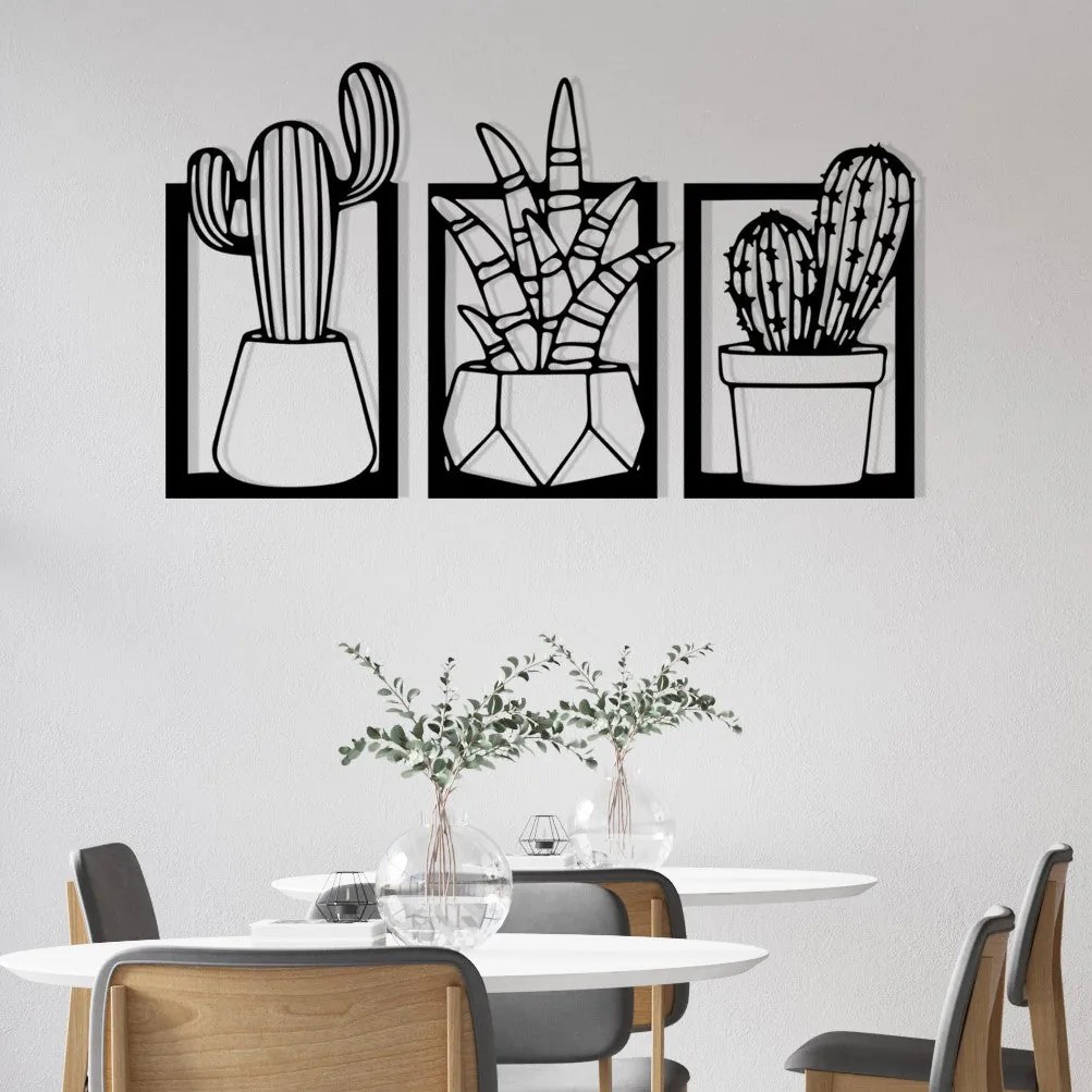 Acessório Decorativo de Parede Nazen – Preto – 49 x 29 cm