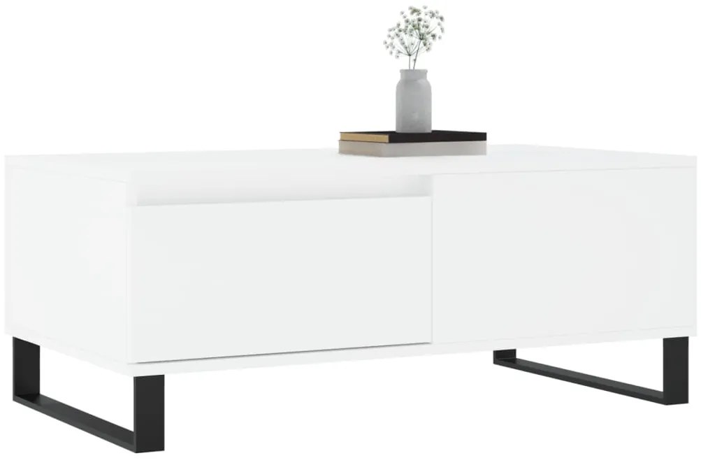 Mesa de centro 90x50x36,5 cm derivados de madeira branco