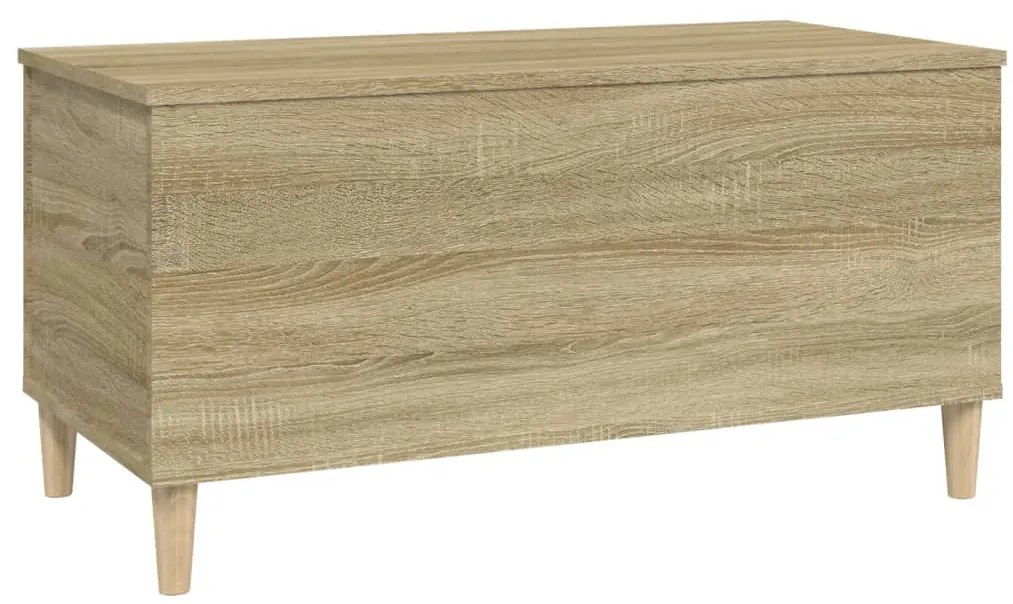 Mesa de centro 90x44,5x45 cm derivados madeira carvalho sonoma