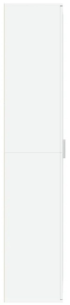 Armário alto 70x35x180 cm derivados de madeira branco