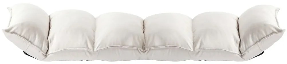 Colchão dobrável tecido creme