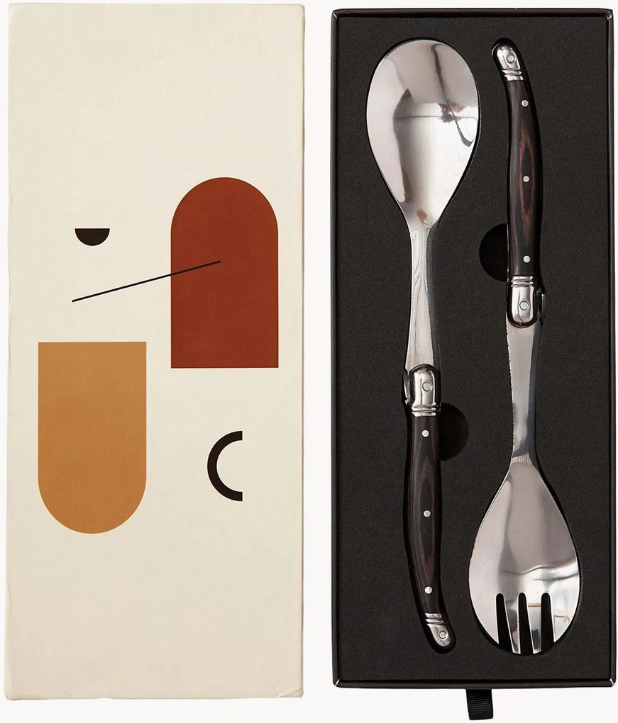 Talheres de servir Gigaro, conjunto de 2