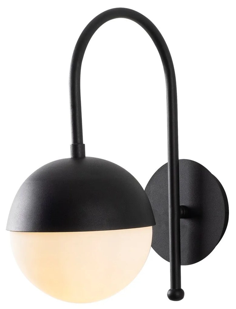 **** Aplique de Parede Karsor – Preto e Branco – 15 x 25 cm
**