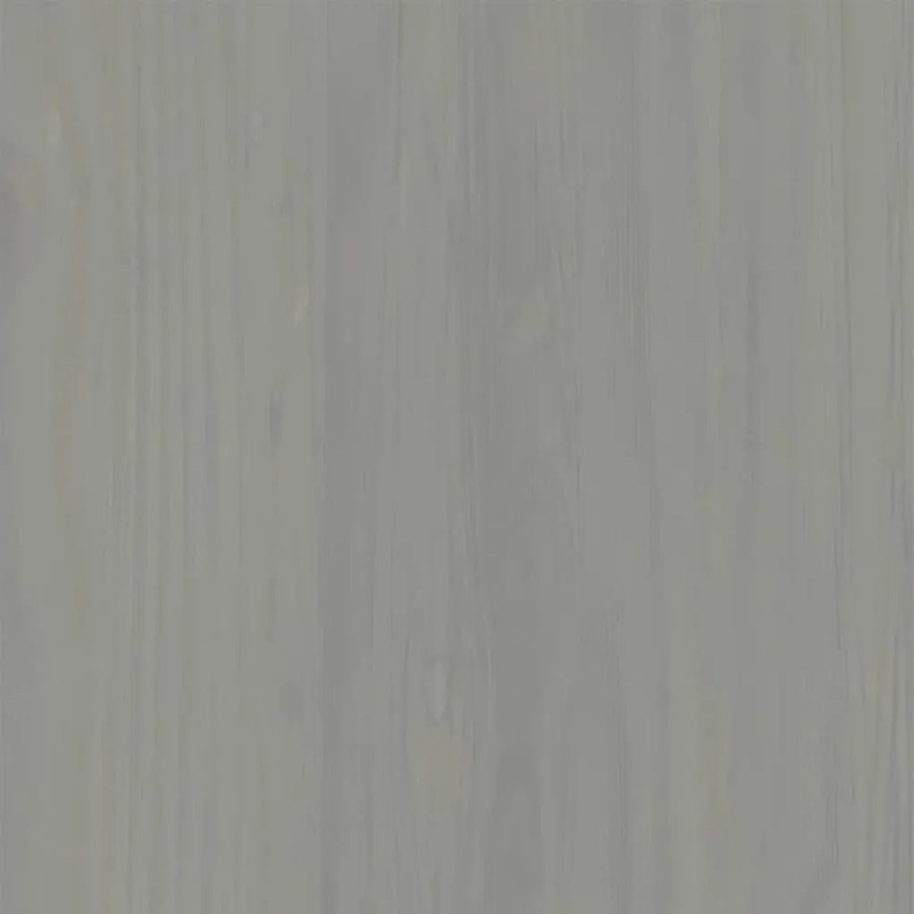 Aparador Salamanca de 4 Gavetas em Madeira Maciça Cinzento de 113 cm -