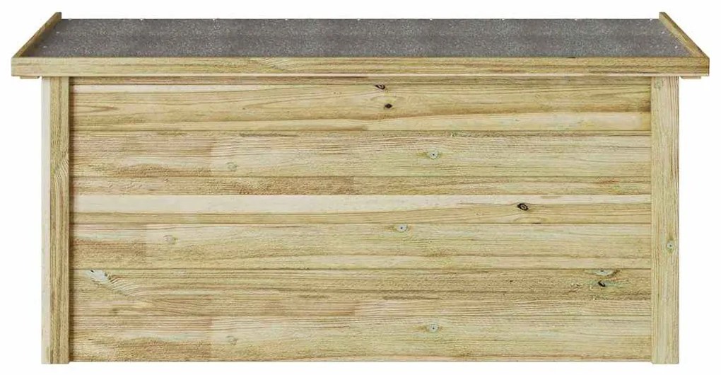 Caixa de Armazenamento 44x119x57 cm Madeira Tratada
