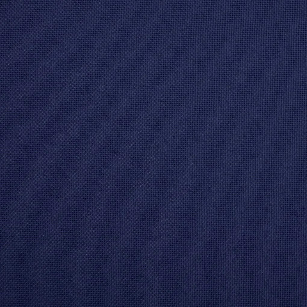 Bancos de arrumação dobráveis 2 pcs linho falso azul