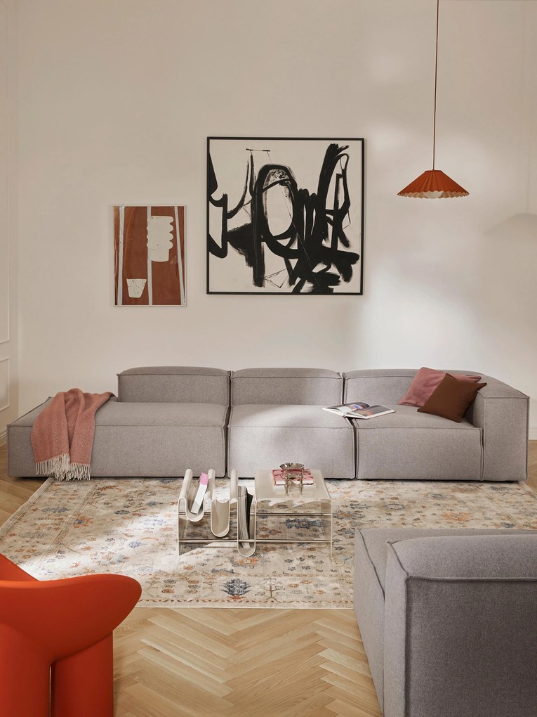 Módulo com chaise longue XL Lennon