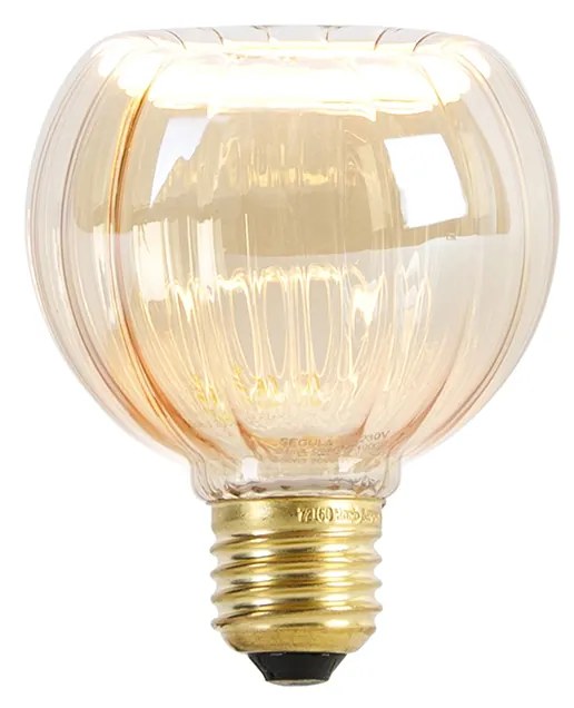 Lâmpada LED regulável E27 G80 goldline 4W 210 lm 1900K