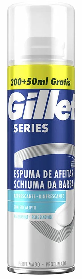 Espuma de Barbear Gillette Series Refrescante 250 ml