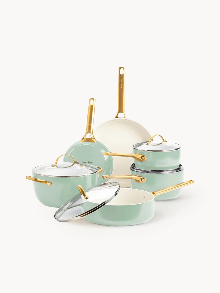 Conjunto de cozinha com revestimento antiaderente Padova, conjunto de 10