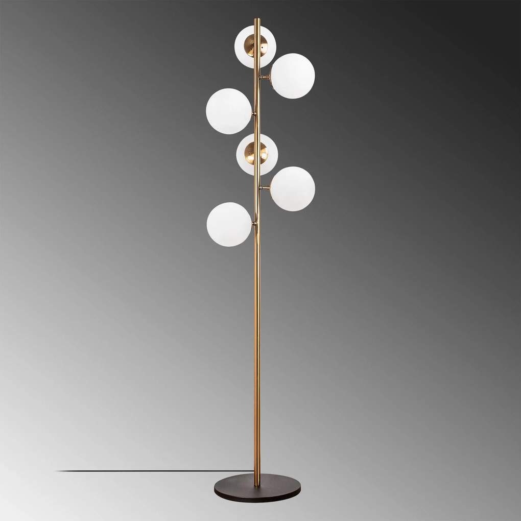 Candeeiro de Pé Fazli – Vintage – 35 x 22 x 163 cm