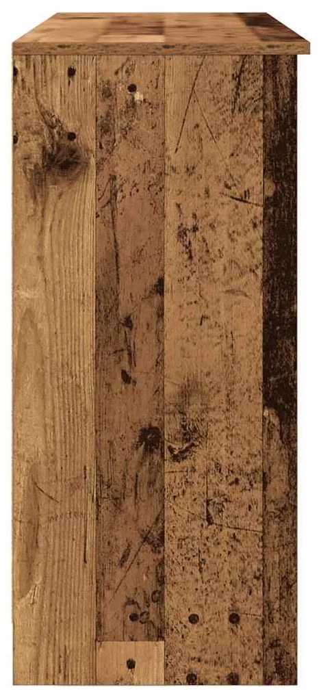 Aparador c/ gaveta 101x35x76 cm deriv. madeira madeira velha