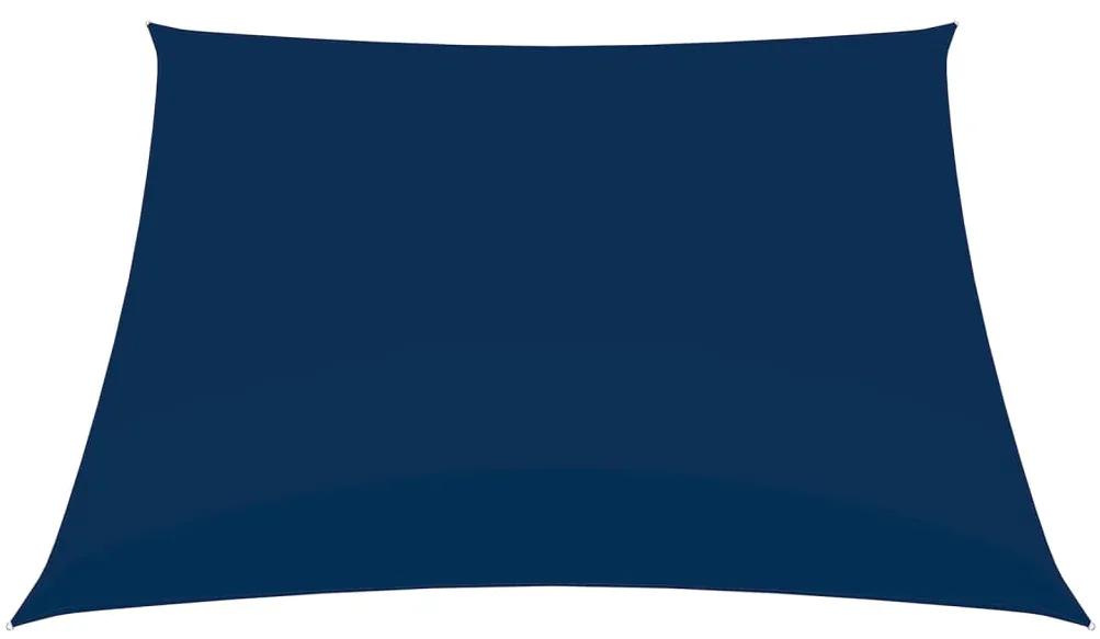 Para-sol estilo vela tecido oxford quadrangular 3,6x3,6 m azul