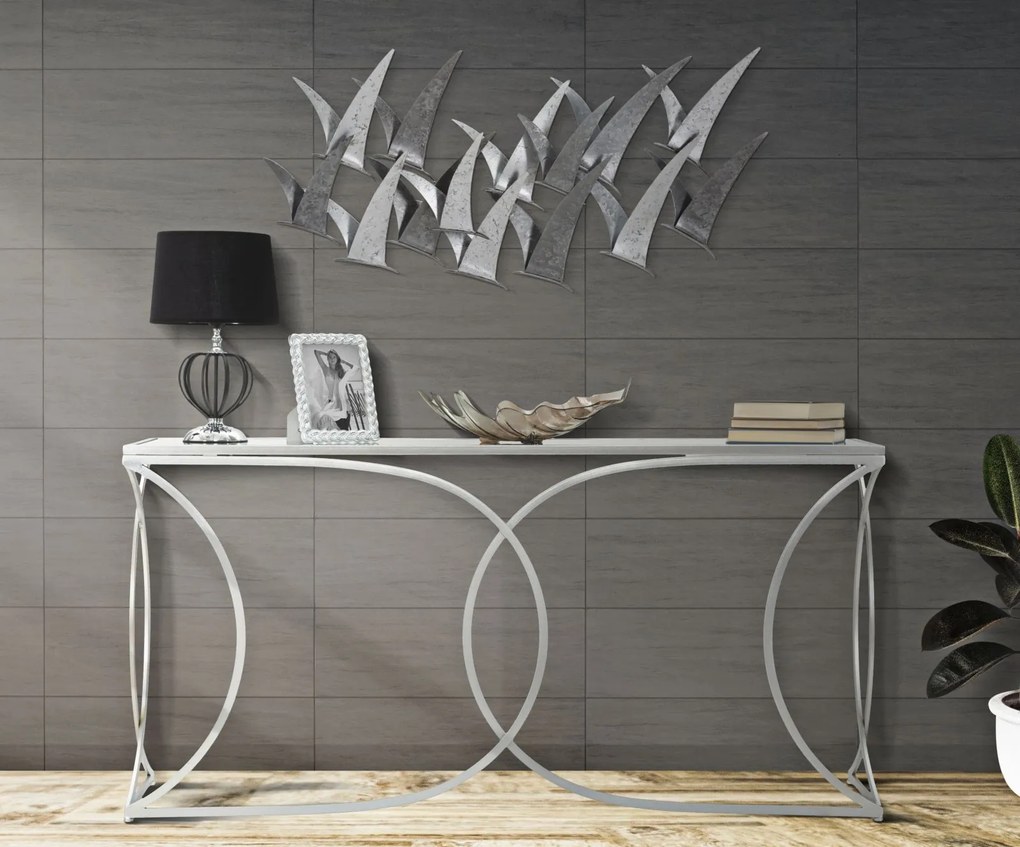 PAINEL DE PAREDE 3D DE FERRO GABBIANI CM 93X12,7X47,6 MULTICOLOR