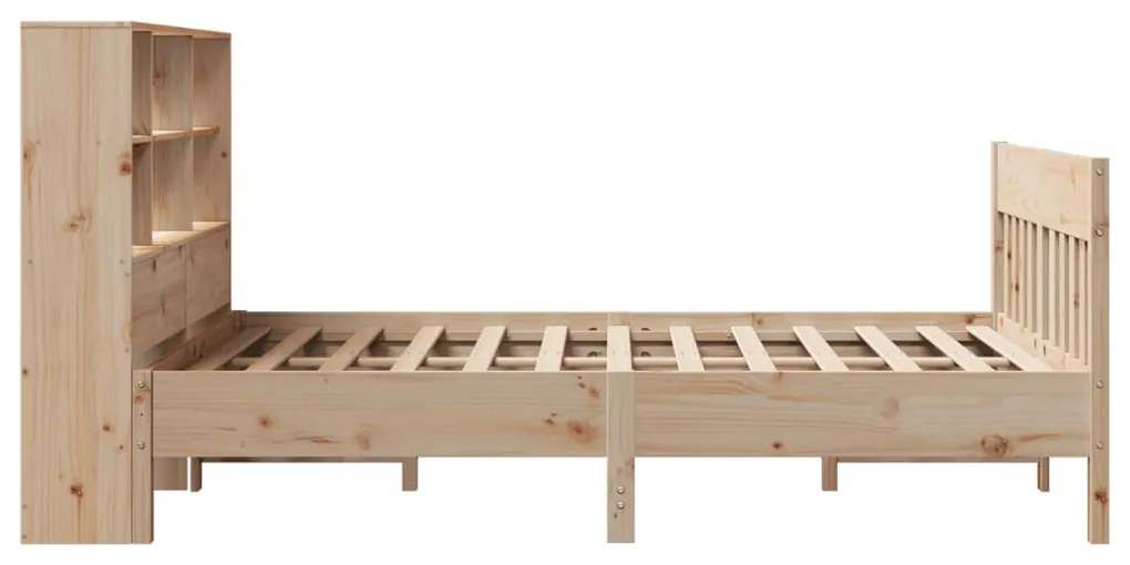 Cama sem colchão 160x200 cm madeira de pinho maciça