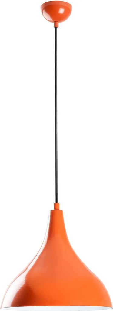 Candeeiro de Teto Bitlis – Laranja – Ø22 h:26 cm