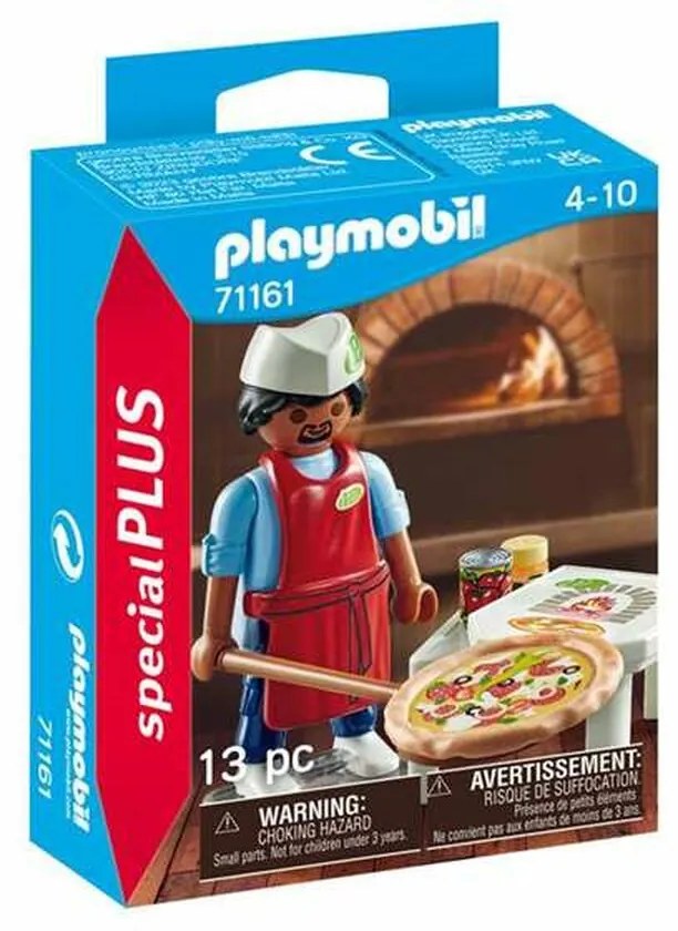 Playset Playmobil 71161 Special Plus Pizza Maker 13 Peças