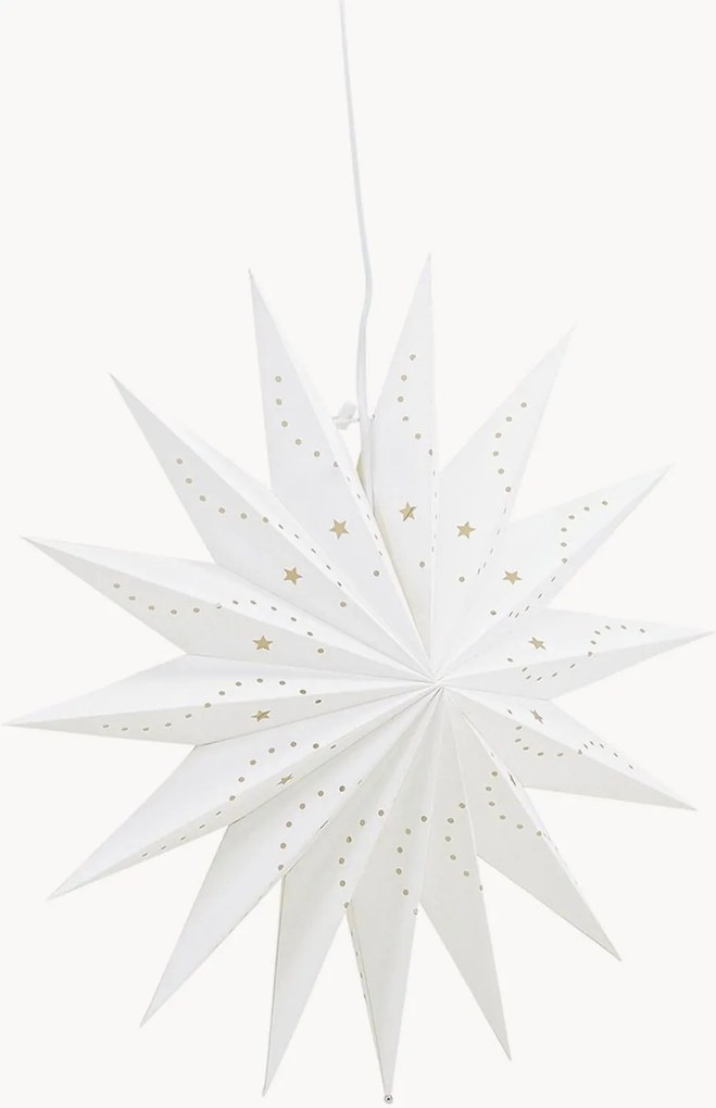 Candeeiro suspenso de Natal LED em papel Lindvallen