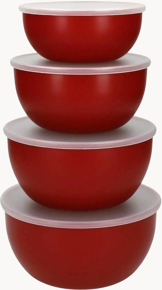 Caixas de arrumação com tampas KitchenAid, conjunto de 8