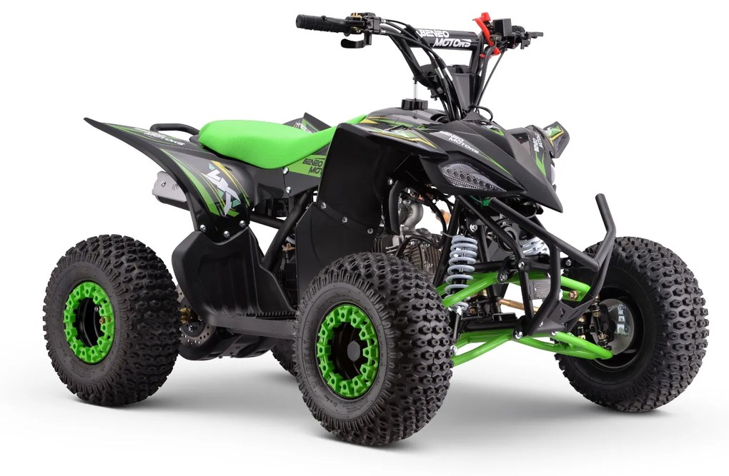 Moto 4 gasolina para crianças 125cc ATV Motors ZXY Verde