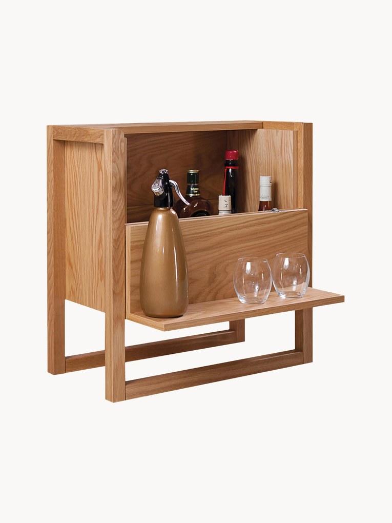 Minibar de madeira de carvalho NewEst