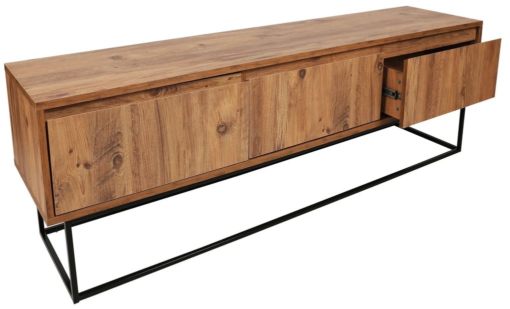 Móvel TV Lupin – Nogueira – 140 cm x 50 cm x 40 cm